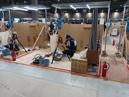 技能五輪の様子