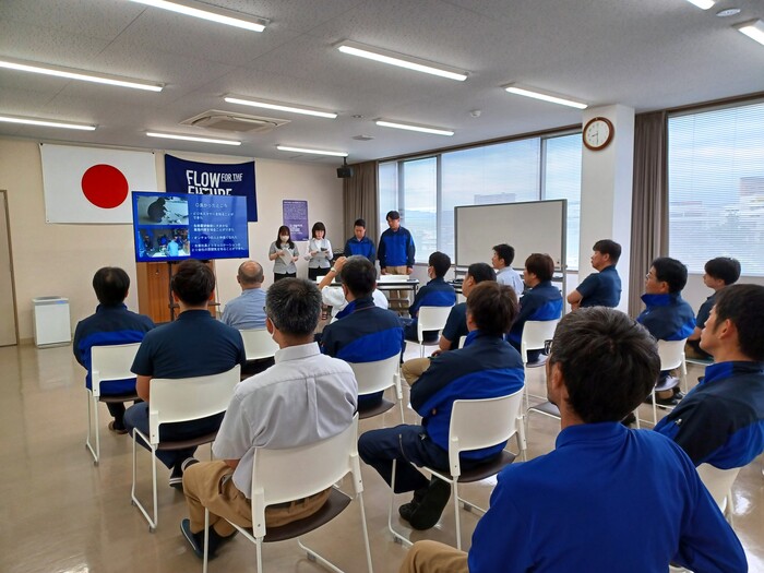 新入社員研修発表会